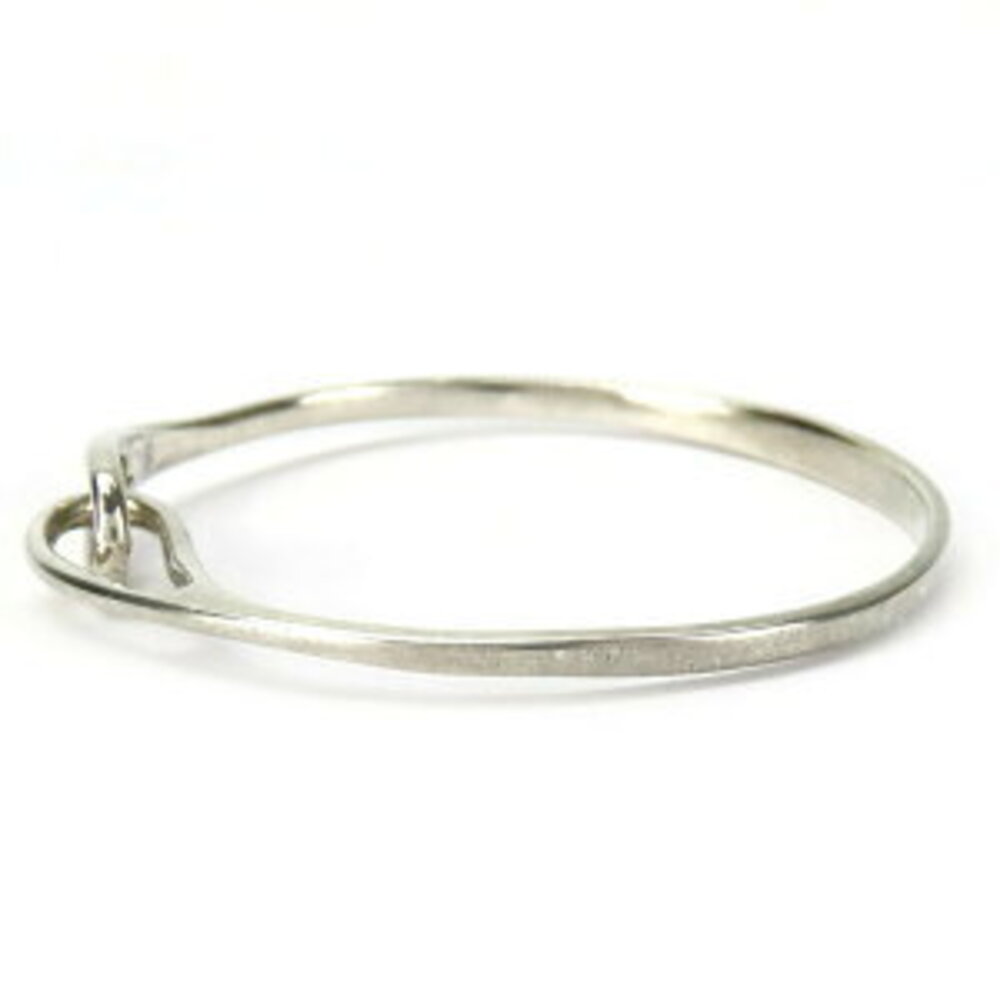 Tiffany Co double loop bangle silver bracelet acc… - image 3